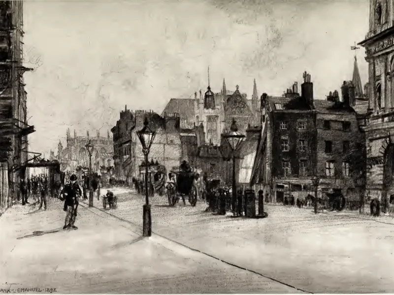 1865-Frank Lewis Emanuel - King Street, Westminster